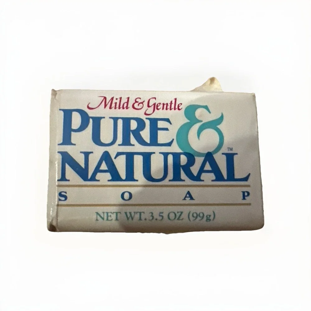 Pure & Natural Soap‎ Mild & Gentle Reg Size 3.5 oz.  Made in USA Vintage